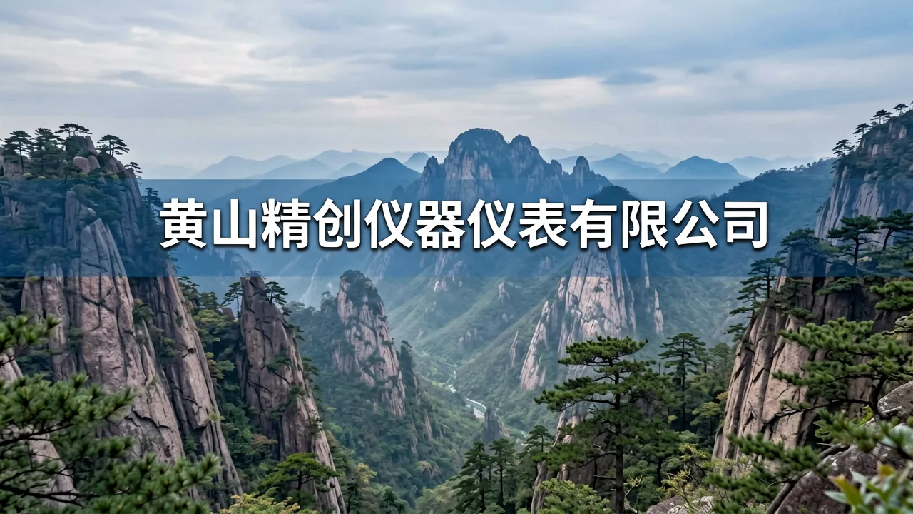 黄山精创仪器仪表有限公司 主题配图